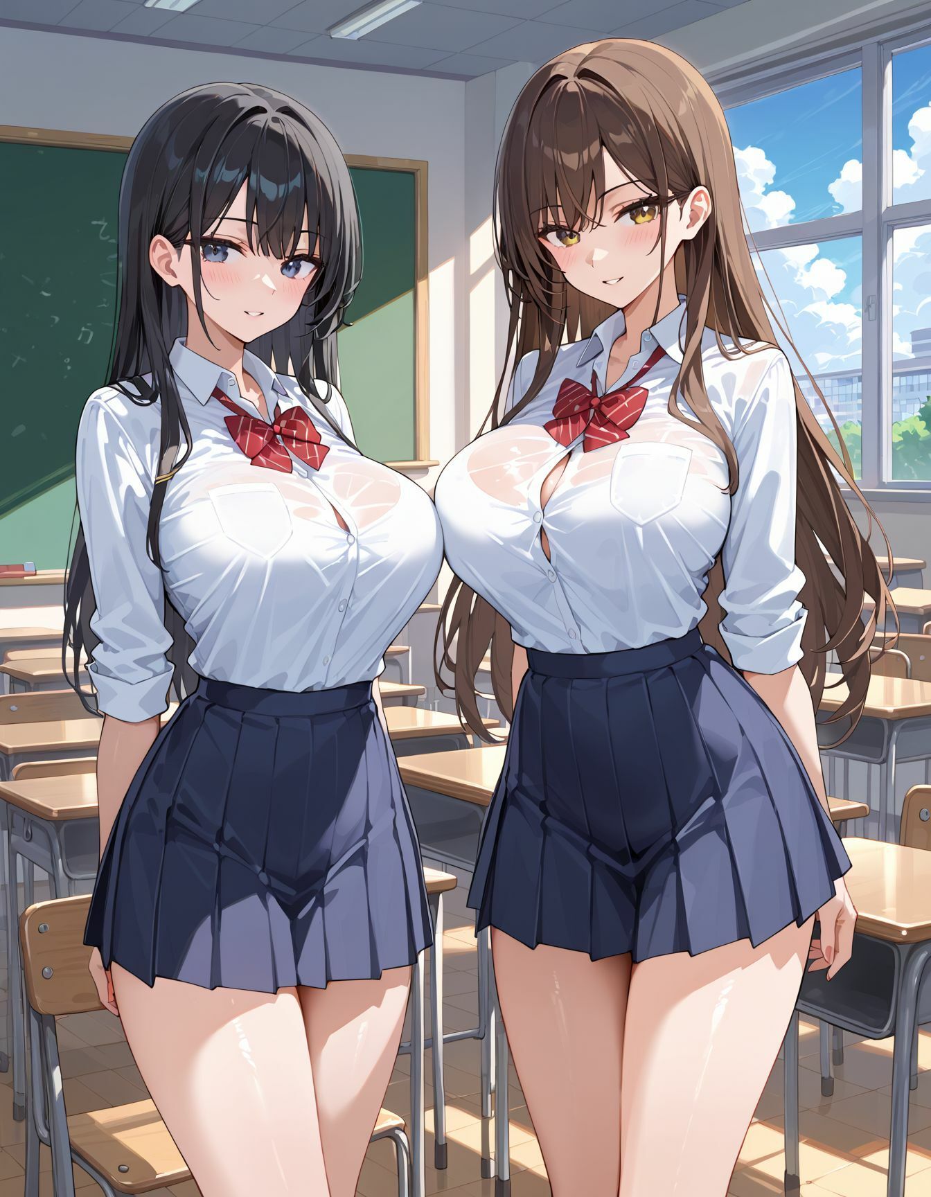 サンプル画像1:背徳の放課後(ぷりん) [d_634775]