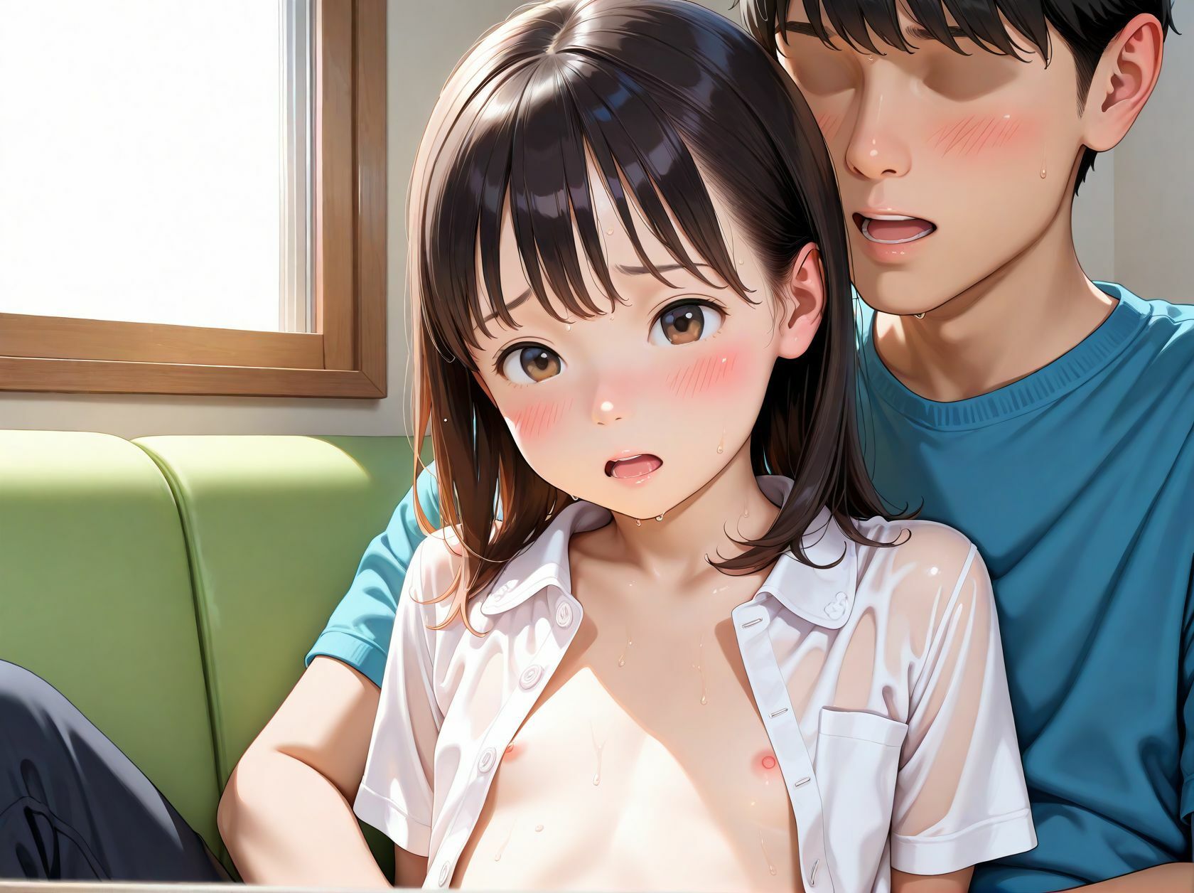 サンプル画像6:性処理おもちゃちっぱい少女にガチハメ〜下校途中の少女に声かけオナホ化するまで〜(ぷにまめ) [d_634788]