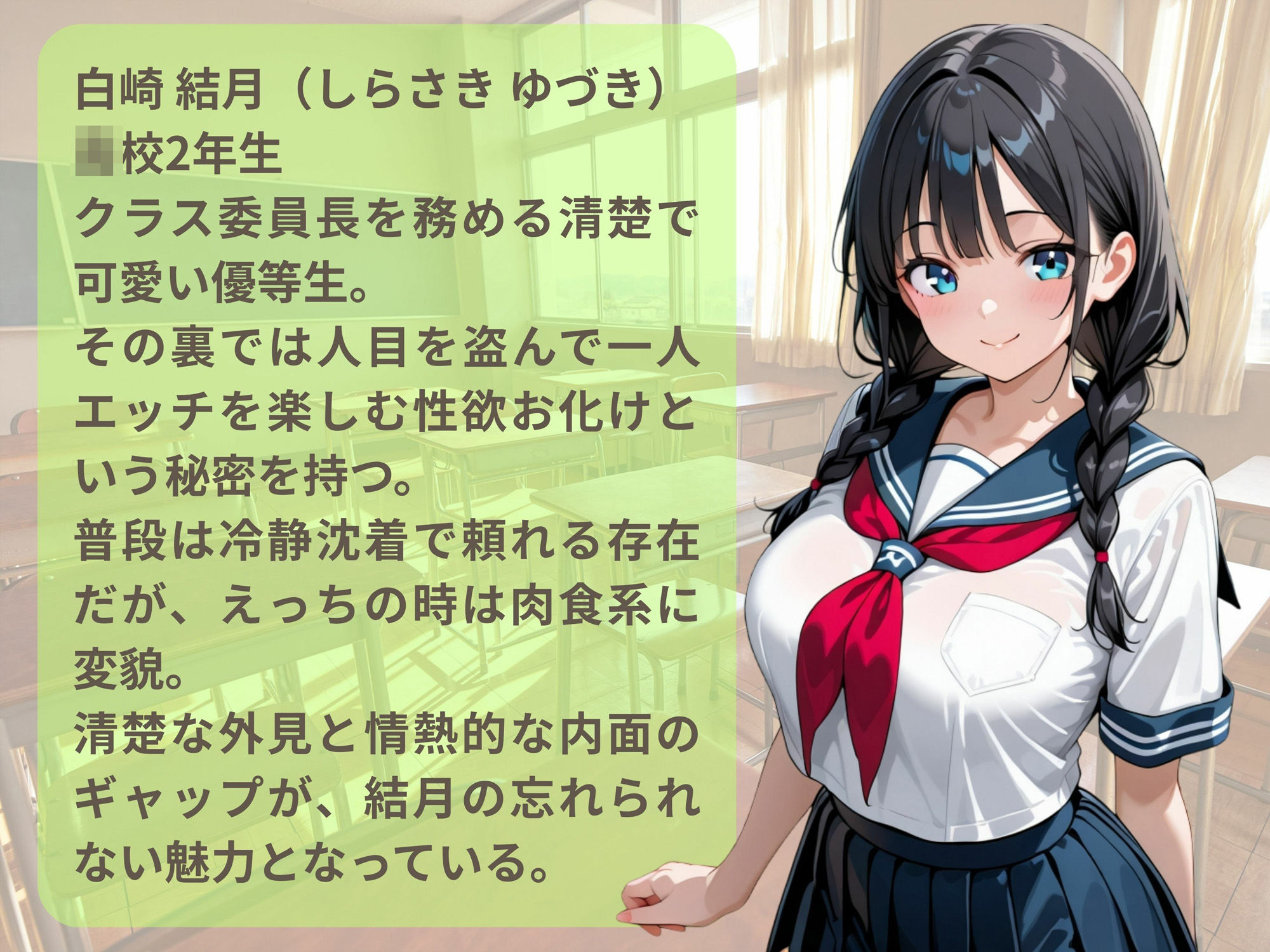 清楚な委員長とヤリ友関係〜裏の顔は肉食系〜 サンプル画像 2