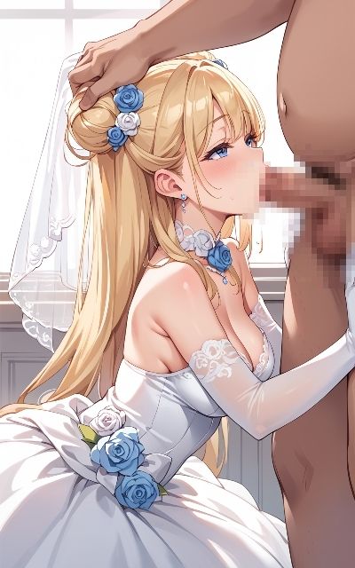 純白ドレスでイカしてほしい！若妻新婚体験記 画像8