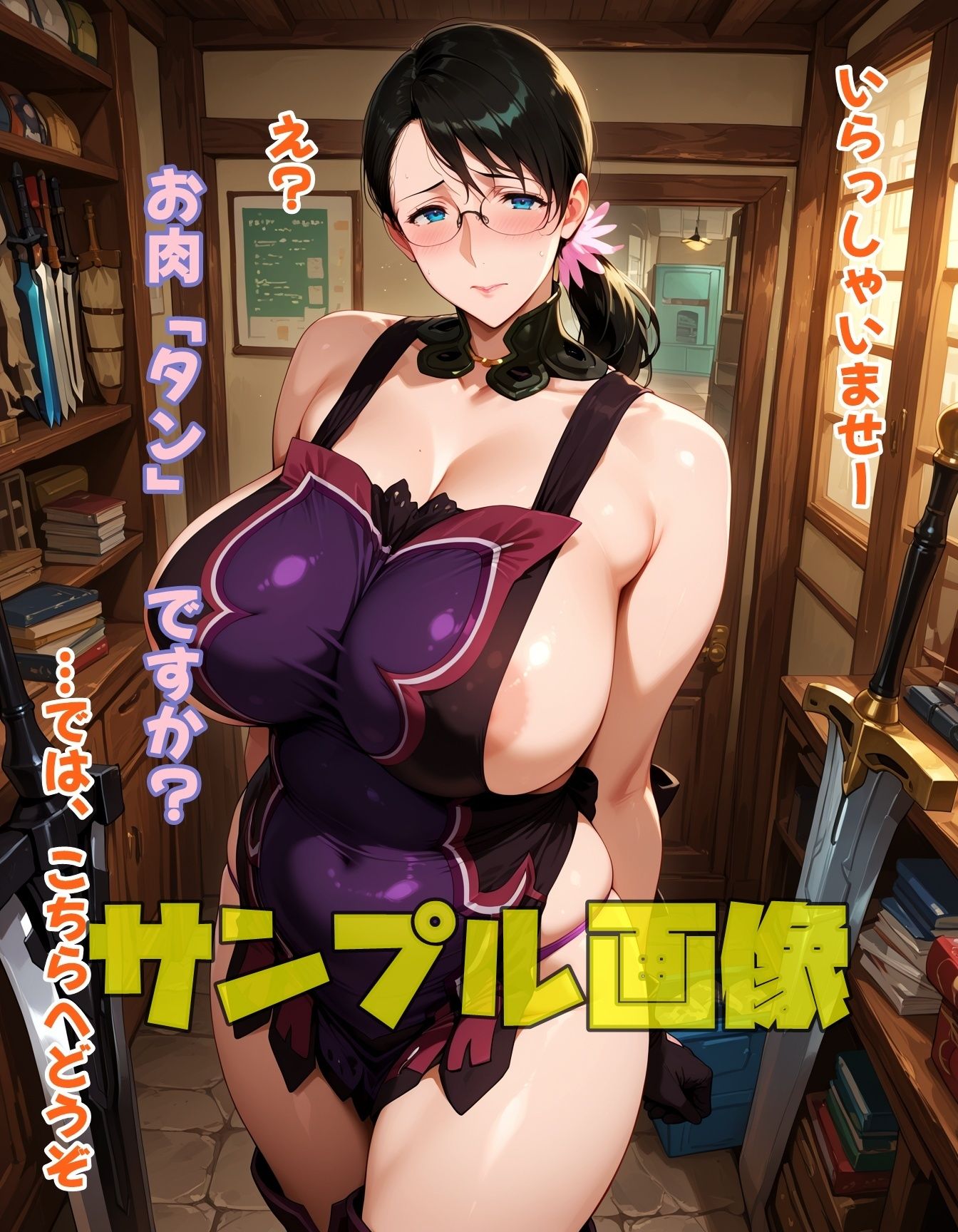 お肉を売ってる武器屋さん 画像2