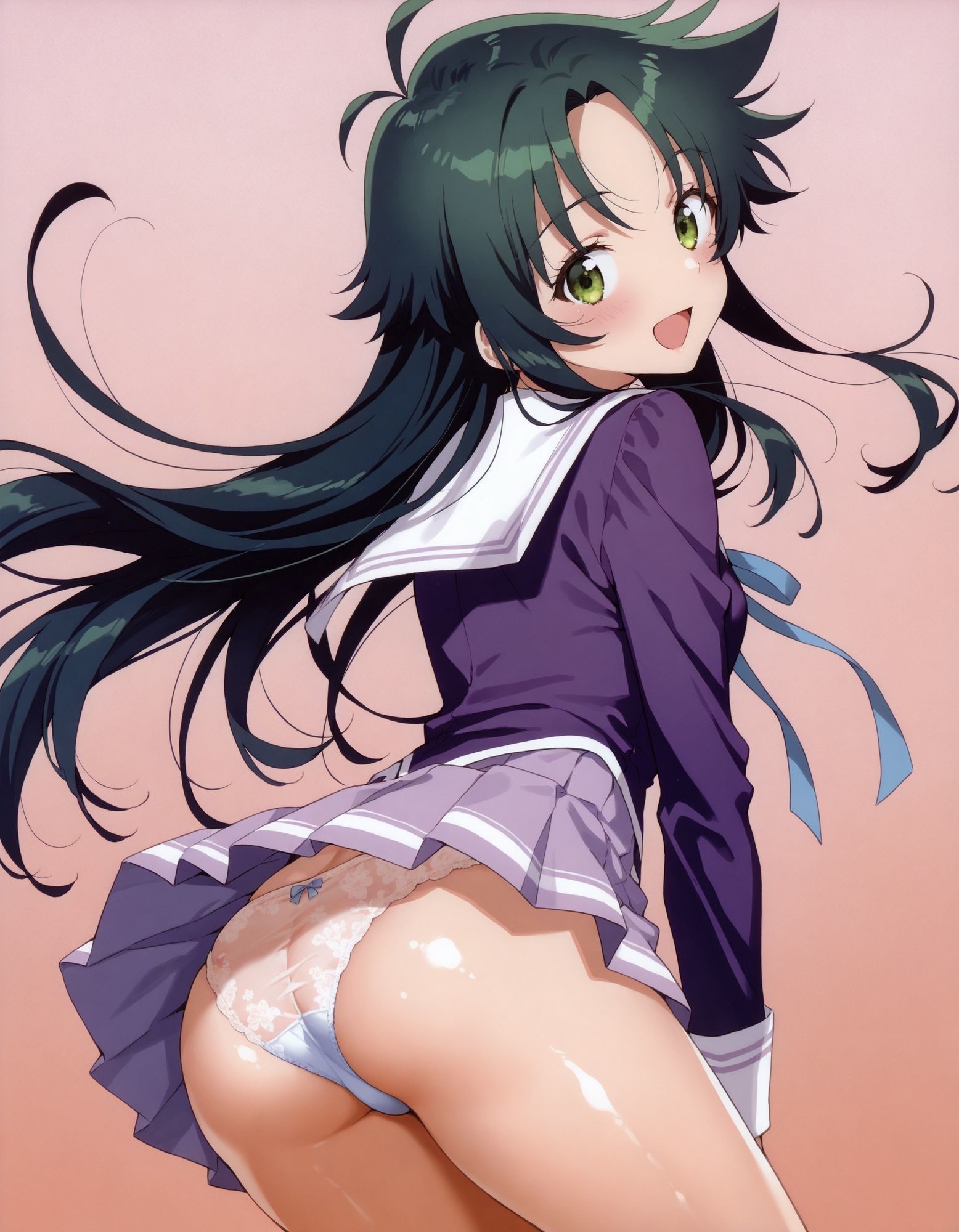 サンプル画像1:紫〇寺南のパンチラ〜制服編〜(D.P.H.) [d_634848]