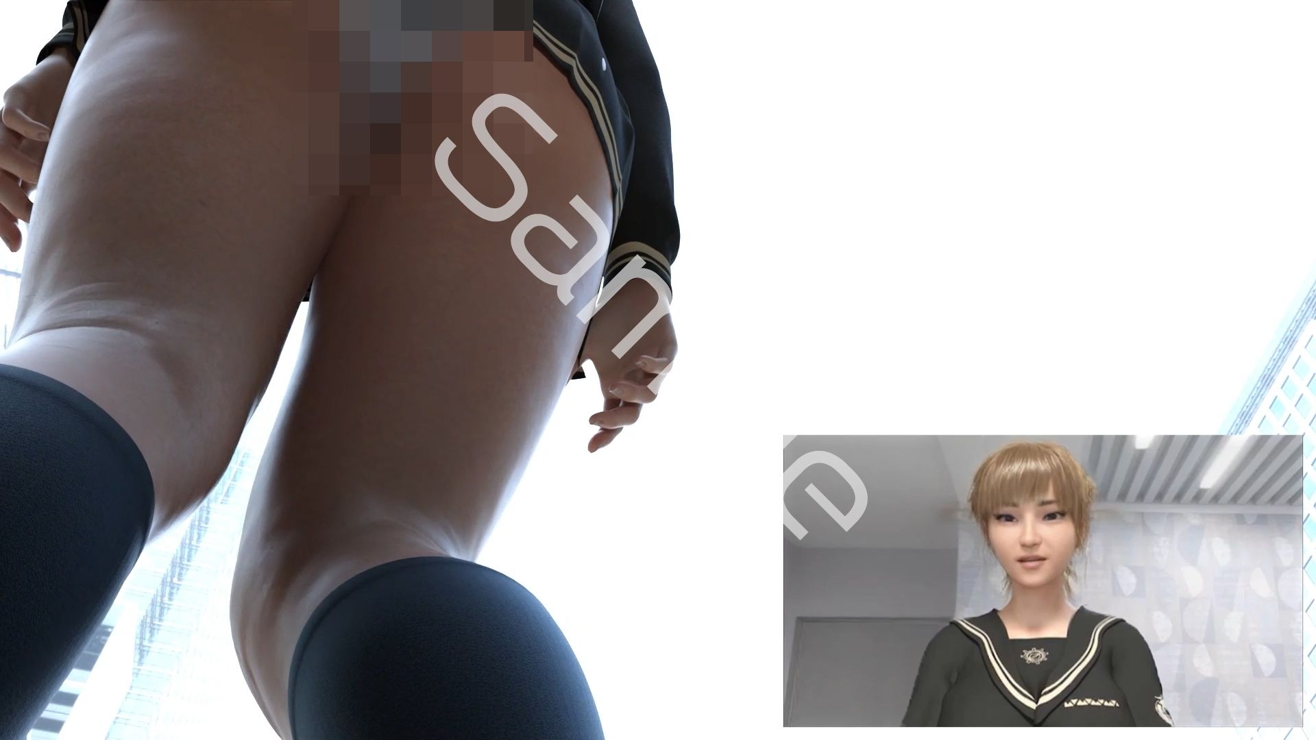 【▲100●100】生徒会長 一ノ瀬廻里・県警からの事情聴取で、自らの盗撮被害動画の確認を強いられる:Vol.R007『早朝の駅でのスカート内逆さ撮り被害』 画像5