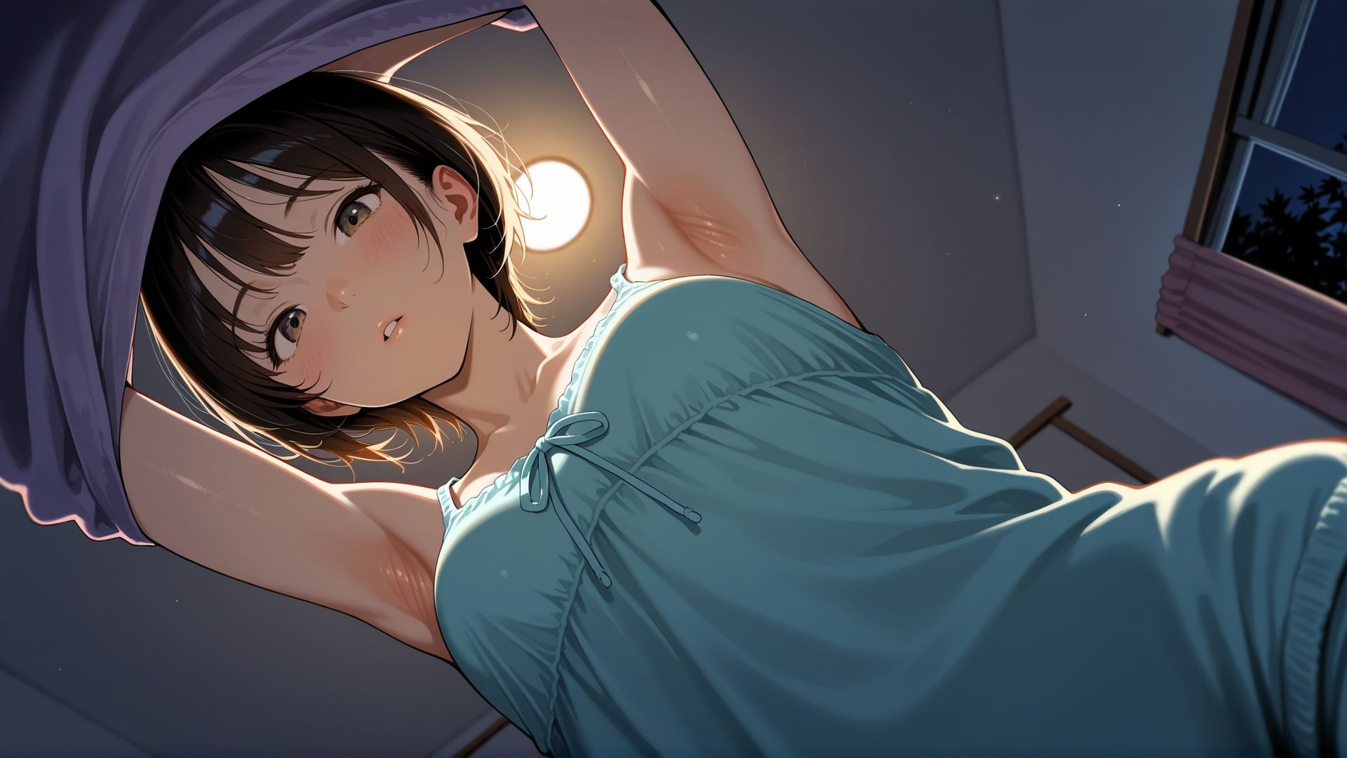 視界、全部、彼女。 -脇で、誘って。- 画像9