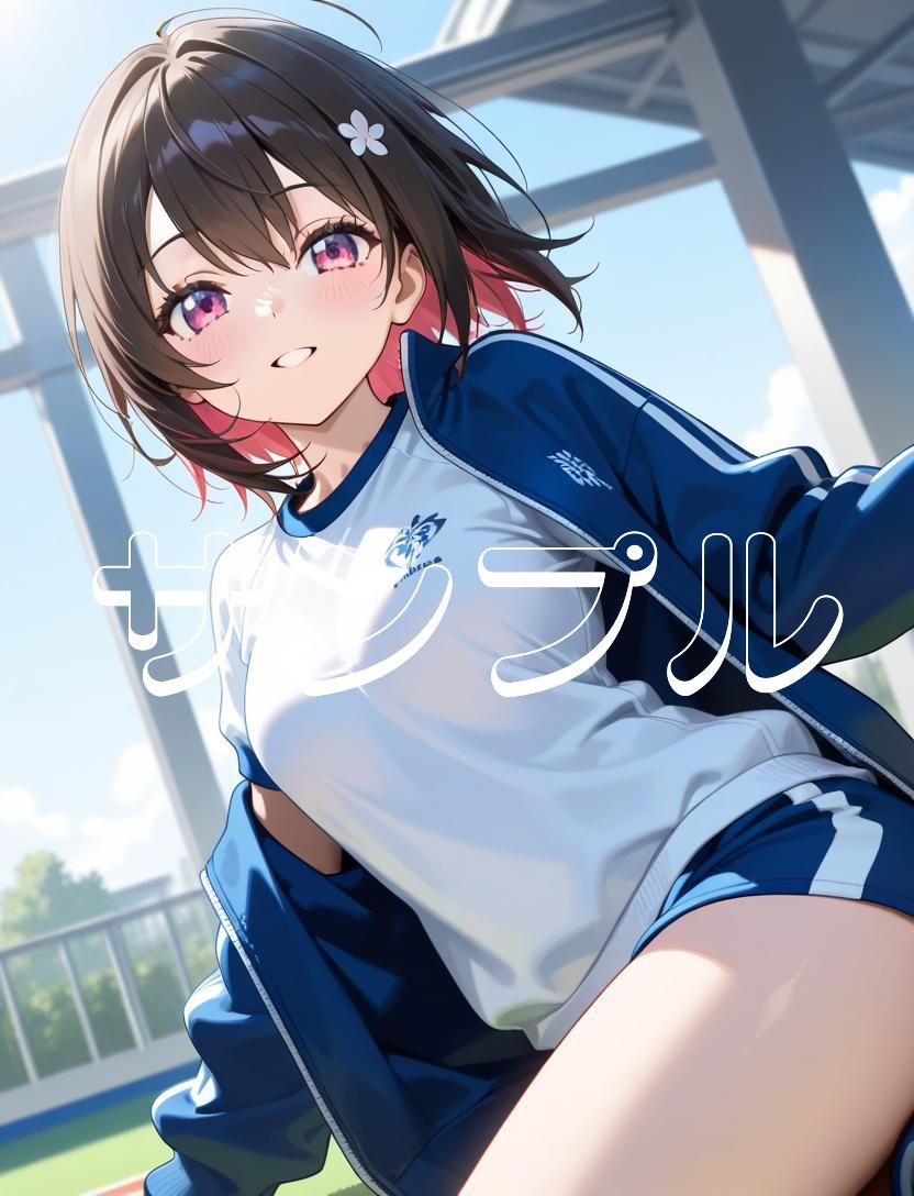 かわいい女の子の絵  2巻  体操服の美少女 画像7