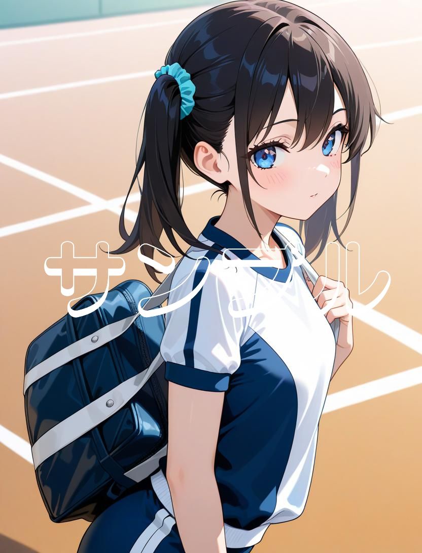 かわいい女の子の絵  2巻  体操服の美少女 画像8
