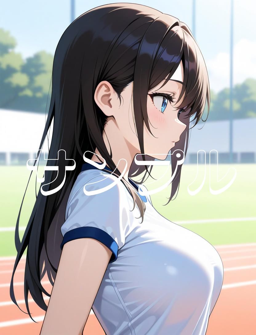 かわいい女の子の絵  2巻  体操服の美少女 画像9