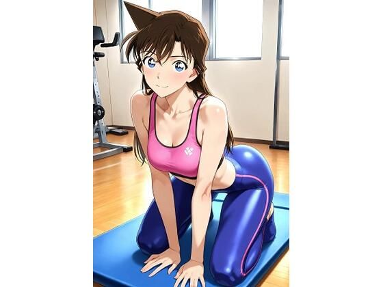 毛〇蘭 スポーツジムでいたずらされる【HIGMアート】