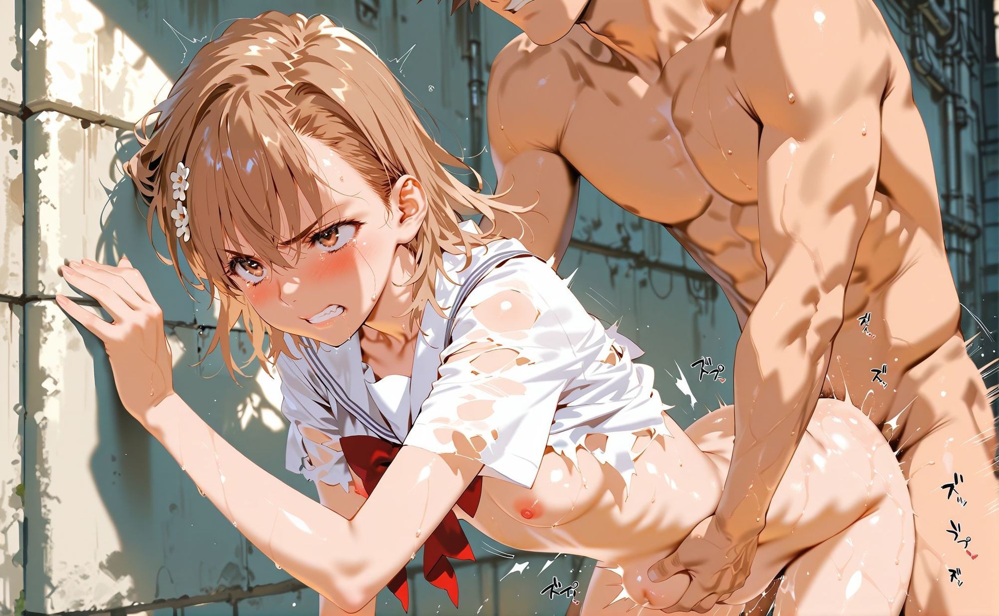 サンプル画像2:完全調教プログラム_御坂美琴(パパイヤブロー) [d_634948]