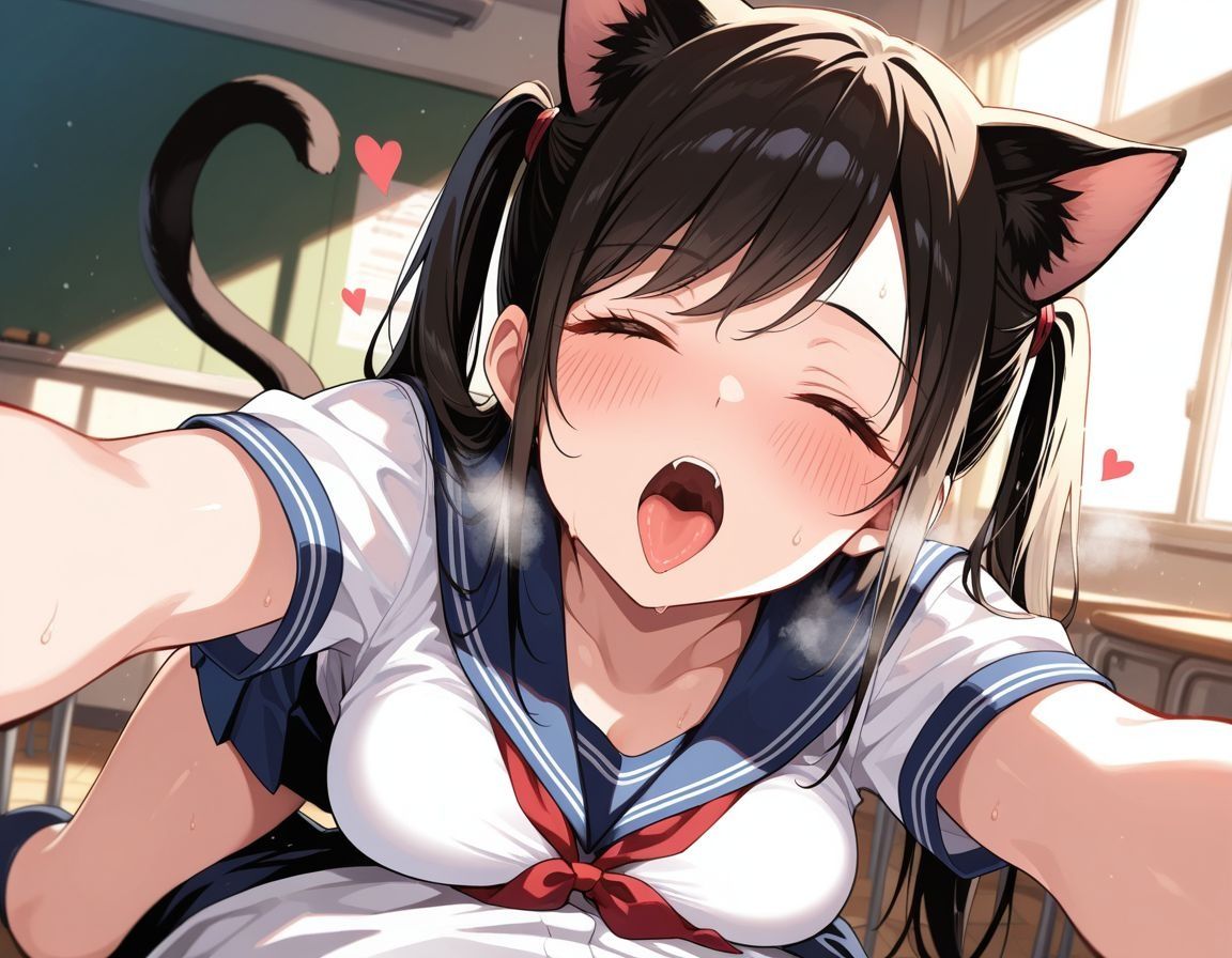 フェラチオしか勝たん〜口だけ奉仕〜【ネコ耳制服編】 画像10