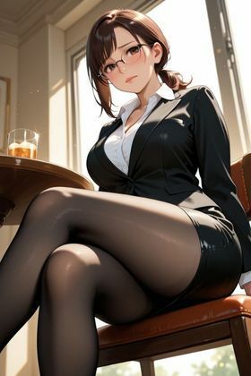 サンプル画像2:人妻秘書のHな枕営業 〜裂けたパンストと快楽の契約〜(ぱいんだー出版) [d_635152]