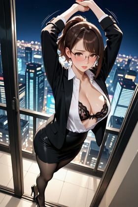 人妻秘書のHな枕営業 〜裂けたパンストと快楽の契約〜 画像8