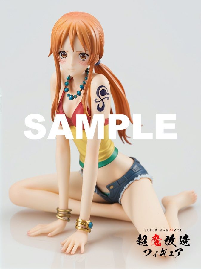 サンプル画像1:超魔改造フィギュア・ワンピース ナミ （R-18）(超魔改造フィギュア) [d_635174]