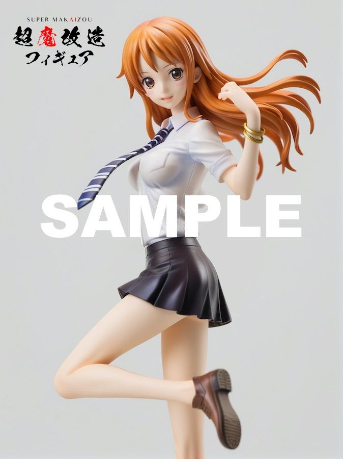 サンプル画像3:超魔改造フィギュア・ワンピース ナミ （R-18）(超魔改造フィギュア) [d_635174]