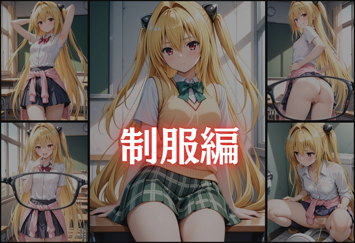 サンプル画像2:『金色の闇、感情の芽生え。〜触れられるたび、わたしは人間に近づいていく〜』(濡夢幻想) [d_635243]