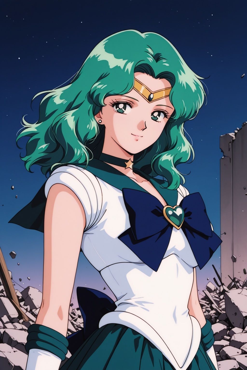 サンプル画像1:敗北ヒロイン 美少女戦士ネプチューンの陥落(ファルコンα) [d_635332]