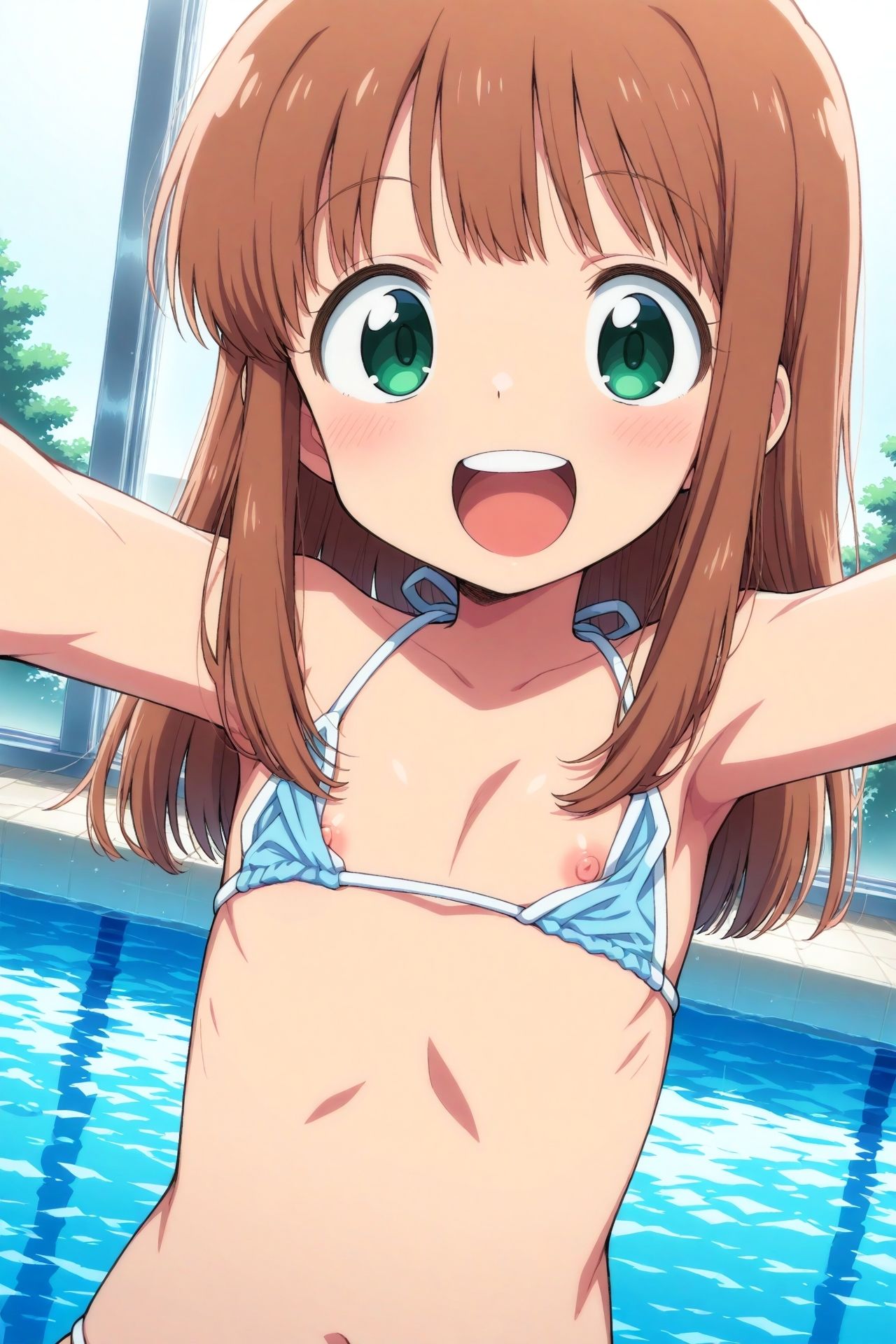 水滴が滑る 淫らな曲線 サンプル画像 4