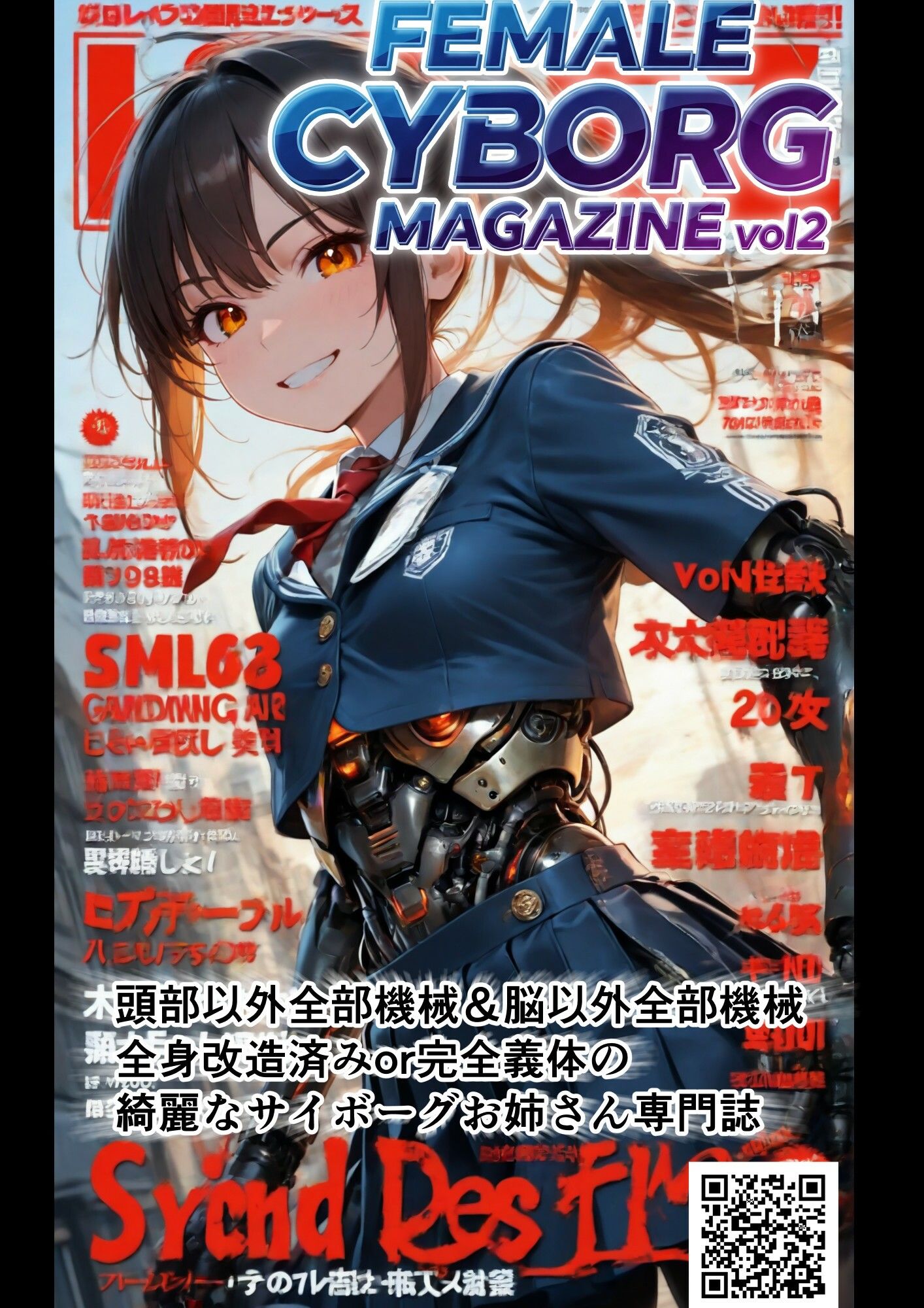 サンプル画像1:FEMALE CYBORG MAGAZINE vol.2(さぼいっく軍団) [d_635363]