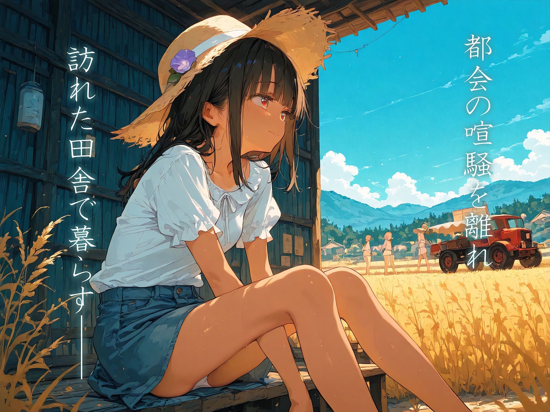 田舎娘は無防備です。 画像1
