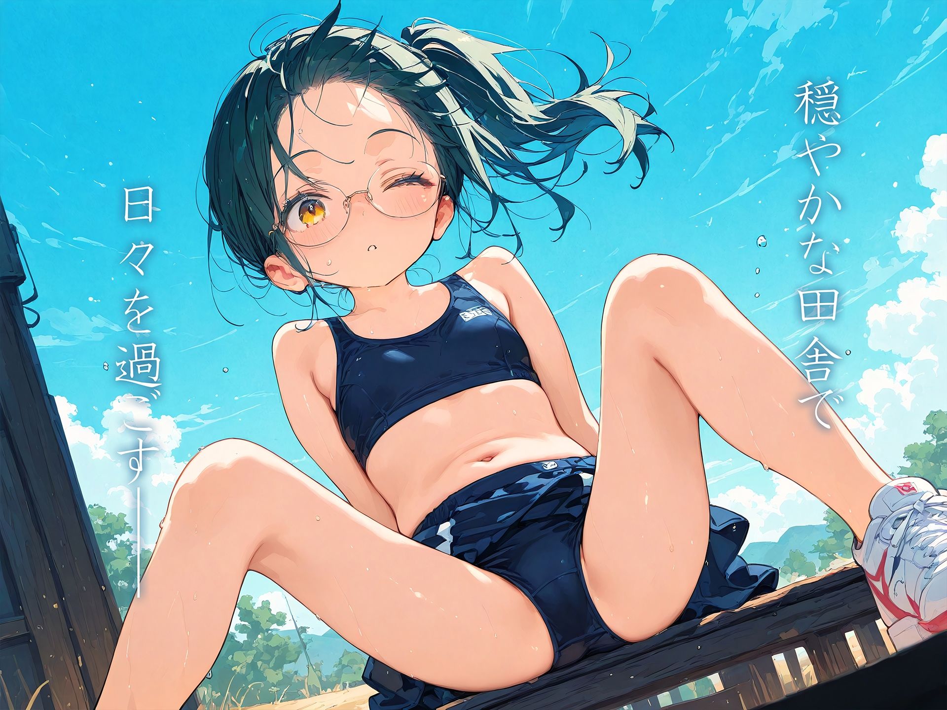 サンプル画像3:田舎娘は無防備です。(勃ちひろし) [d_635435]