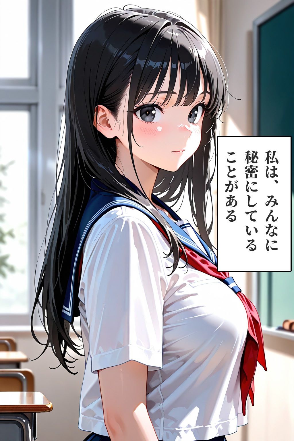 サンプル画像1:校長先生のおっっきいのでパンパンされて、おまんこ大喜びしちゃうお話(タオぱいぱい) [d_635474]