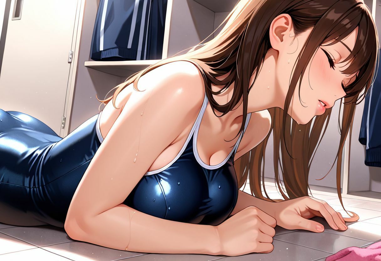 水泳部の爆乳彼女とびしょ濡れ〜秘密の放課後〜 画像7
