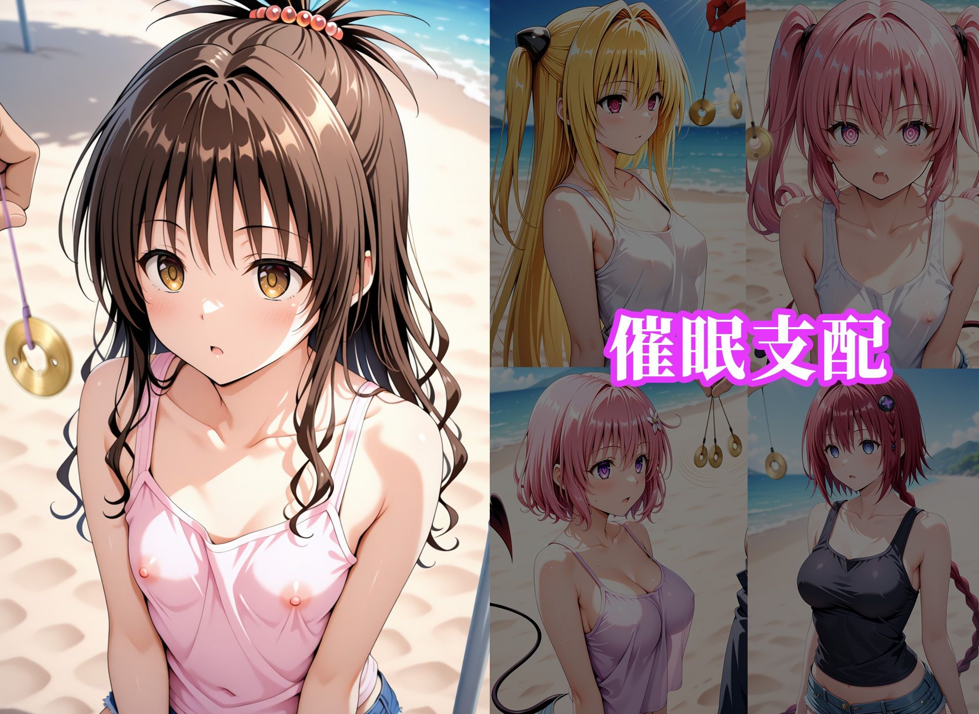 催●ビーチ 〜To●OVEる編〜 画像1