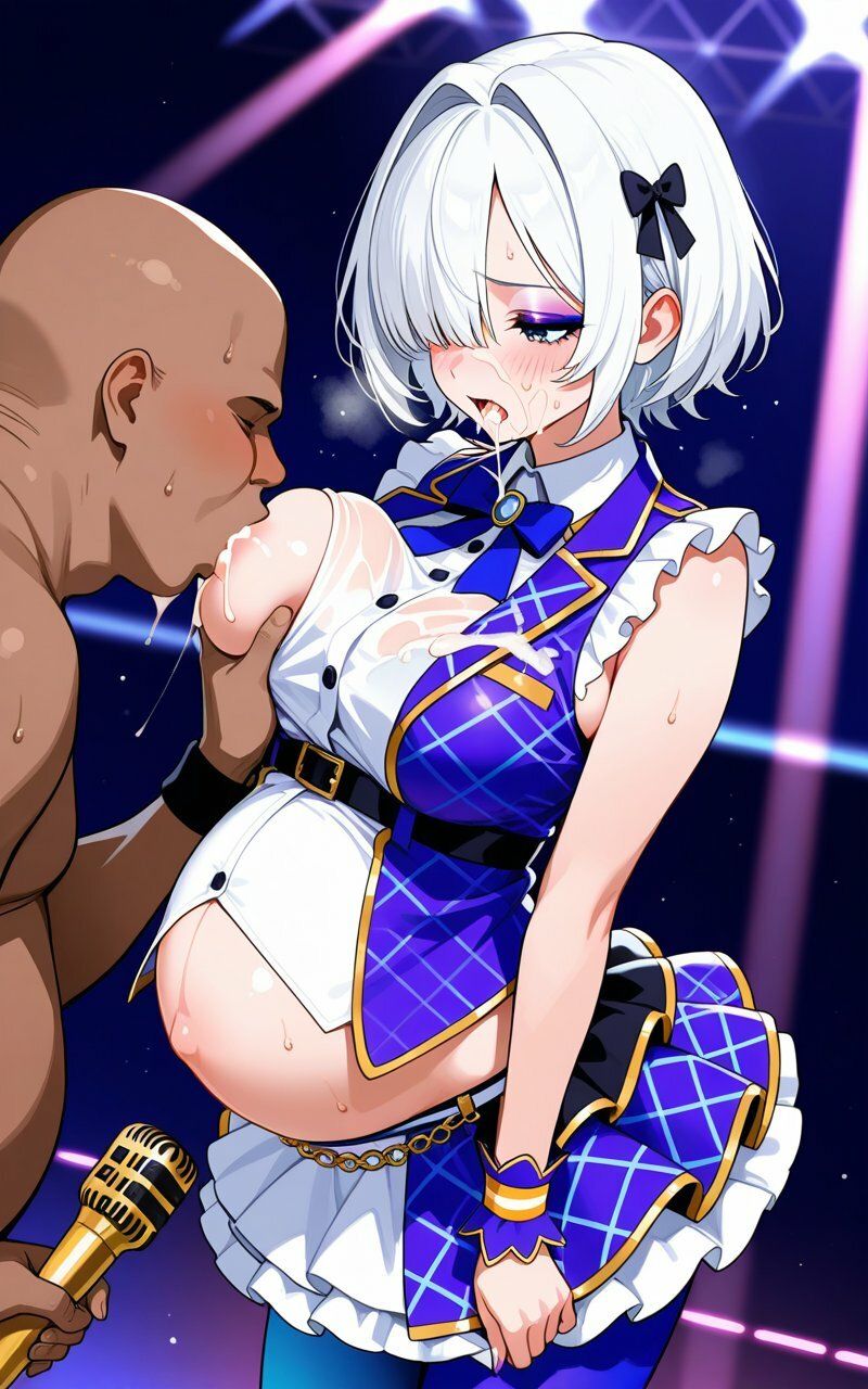 サンプル画像1:AI妊婦グラビアイラスト集 R18＋ Vol.026 アイドル編(AI ADLUT STUDIO) [d_635577]