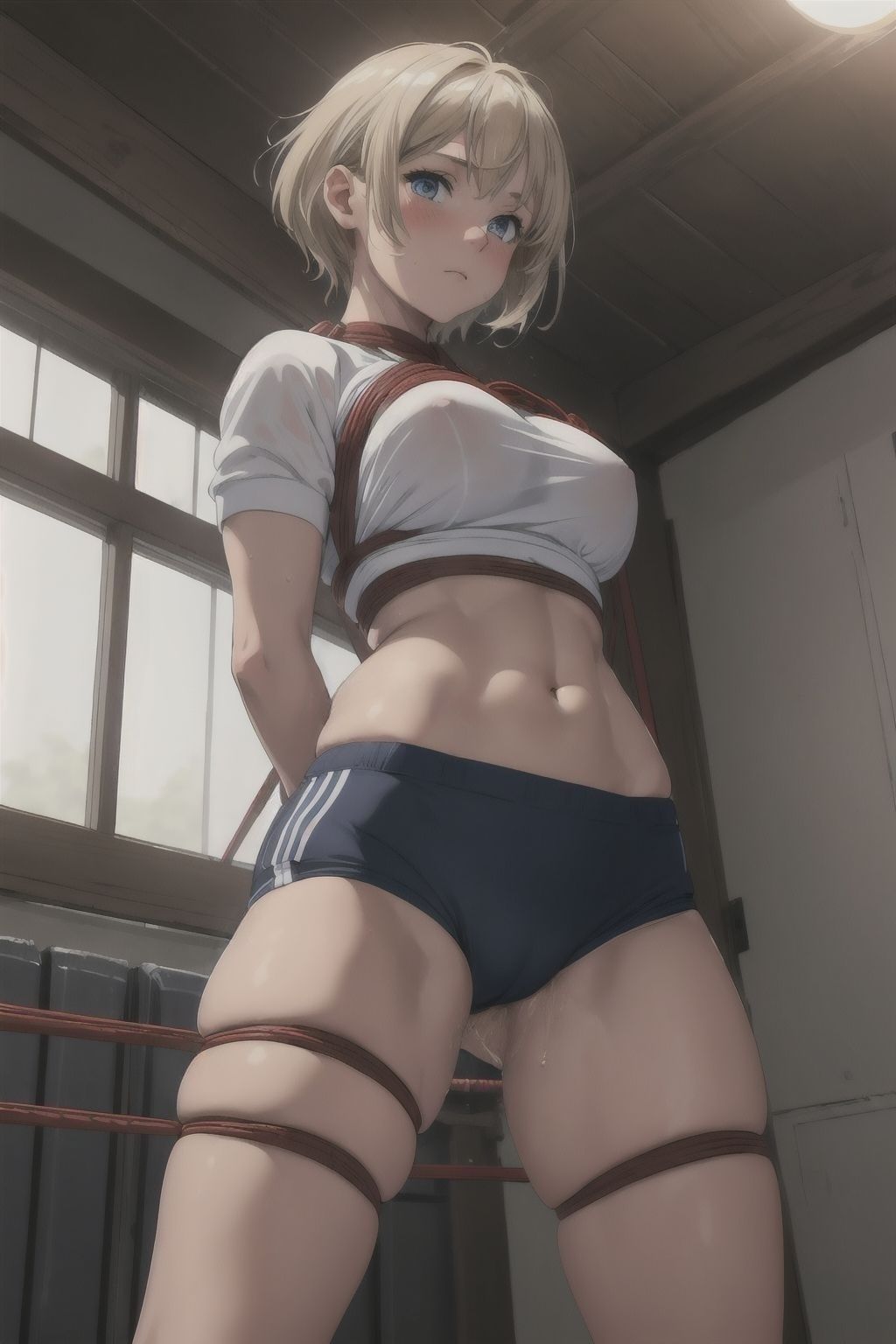 ブロンドショートのブルマ 画像7