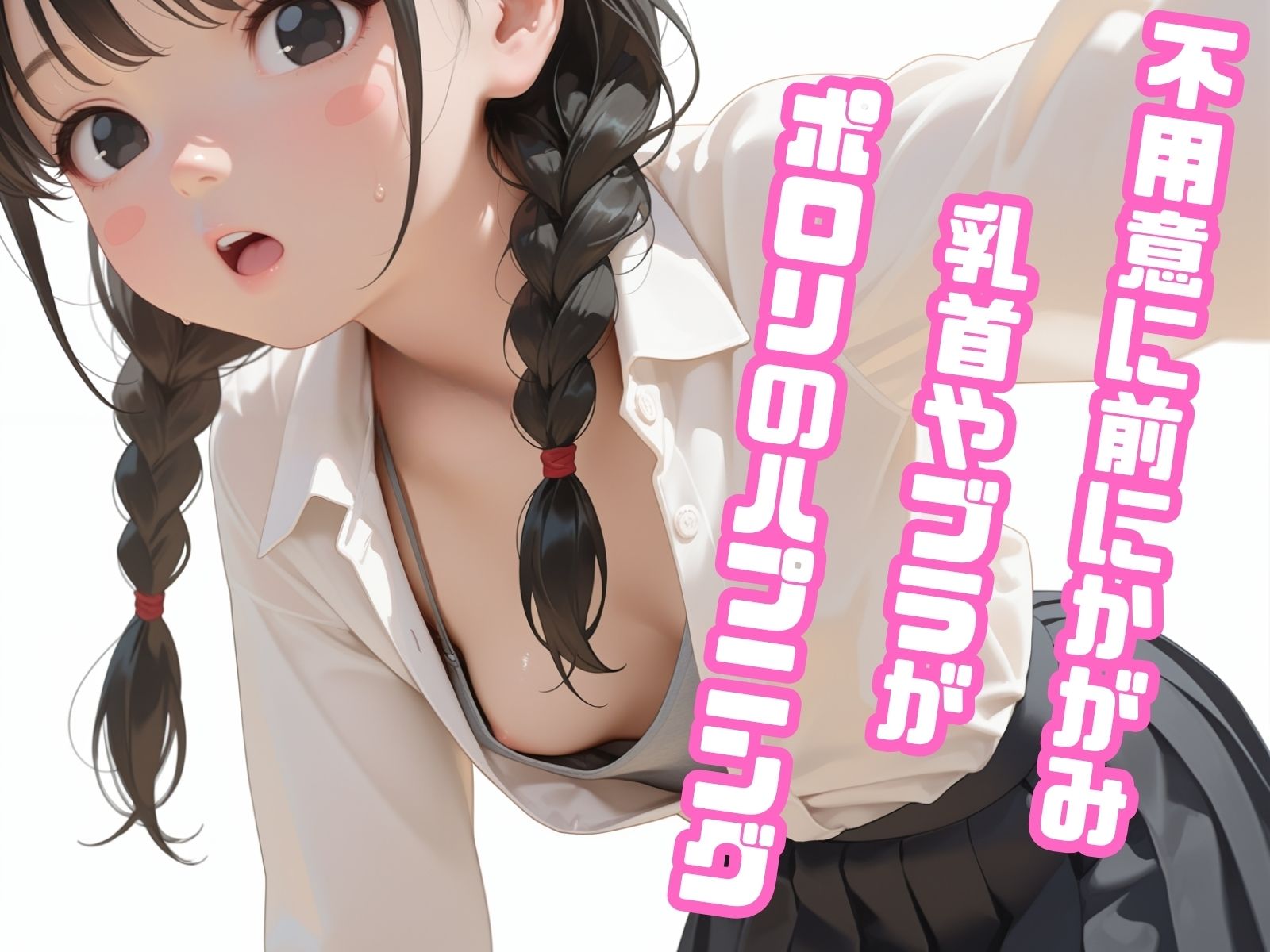 サンプル画像1:乳首ぽろりブラちらりハプニング(半熟チェリーパイ別館) [d_635605]