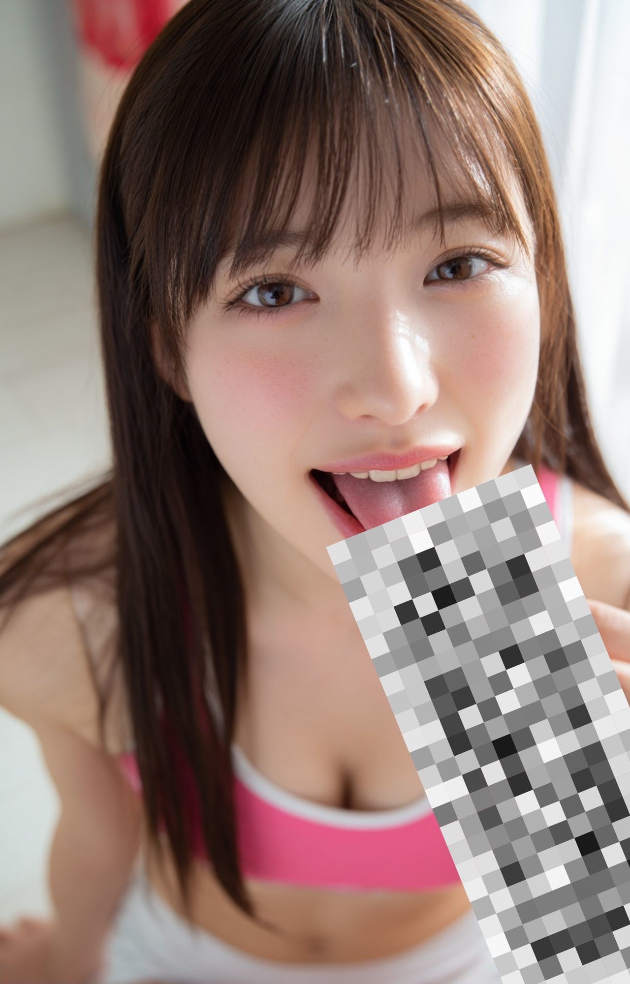 ヨガ講師のフェラ顔!レッスンでは見せない顔 画像1