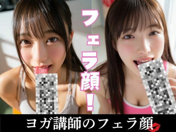 ヨガ講師のフェラ顔！レッスンでは見せない顔