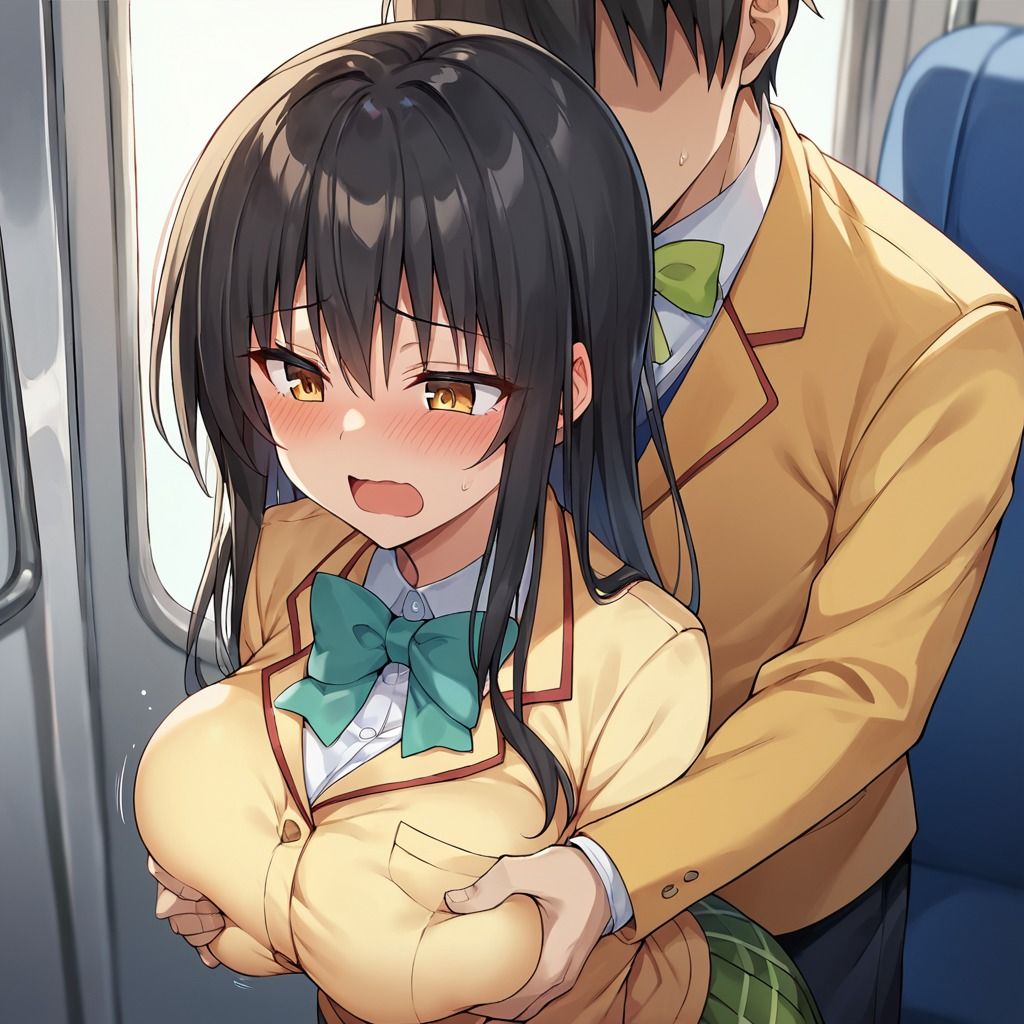 サンプル画像1:痴〇電車でToL〇VEる〜古手川編(mayura) [d_635677]