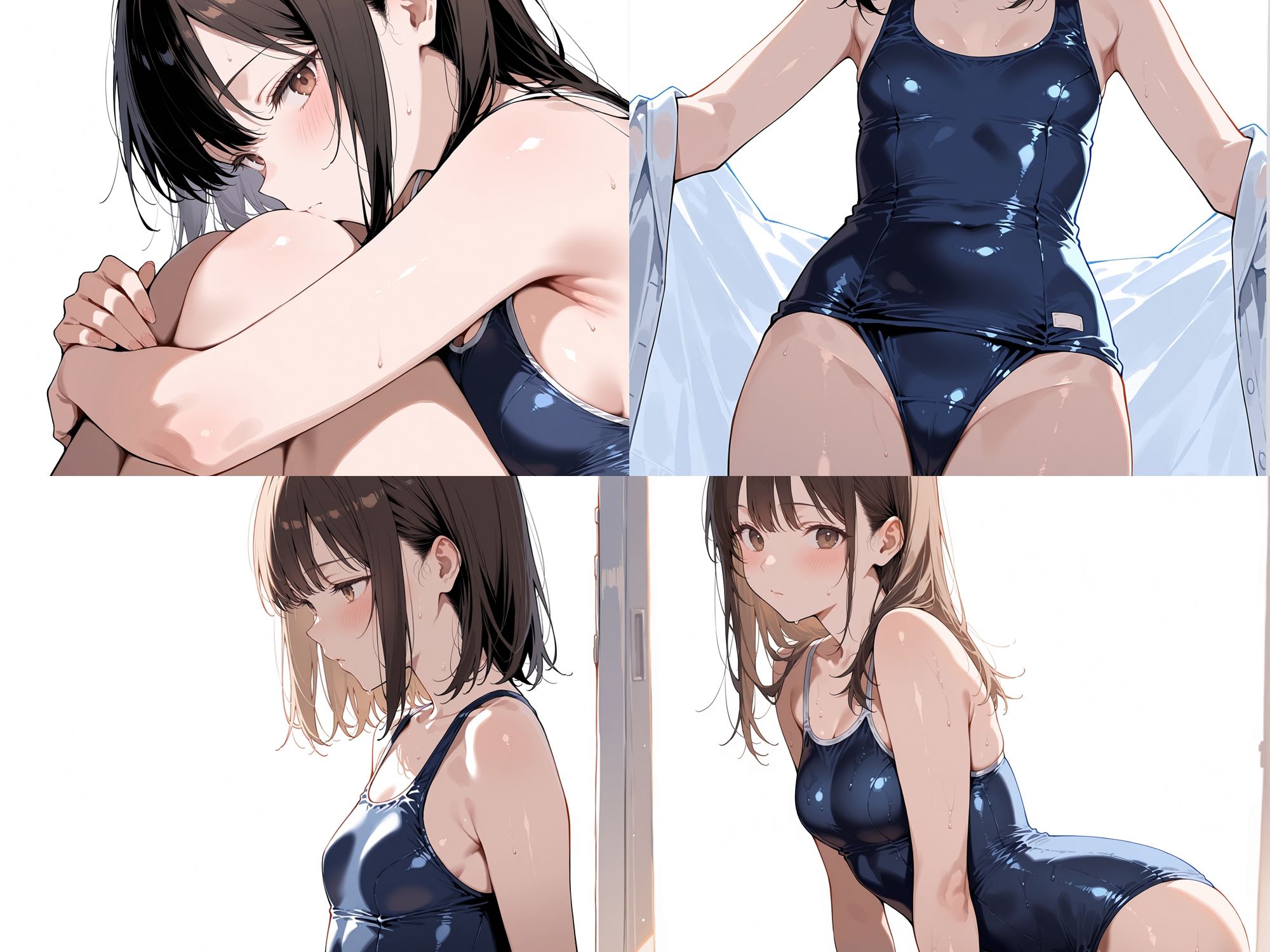 スポーツ女子  【スクール水着編】 画像2