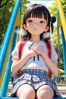 ちっぱい露出癖覚醒 〜バス通学のパイパン放尿からすべてが始まった〜 つぼみ開花クラブ エロ画像5