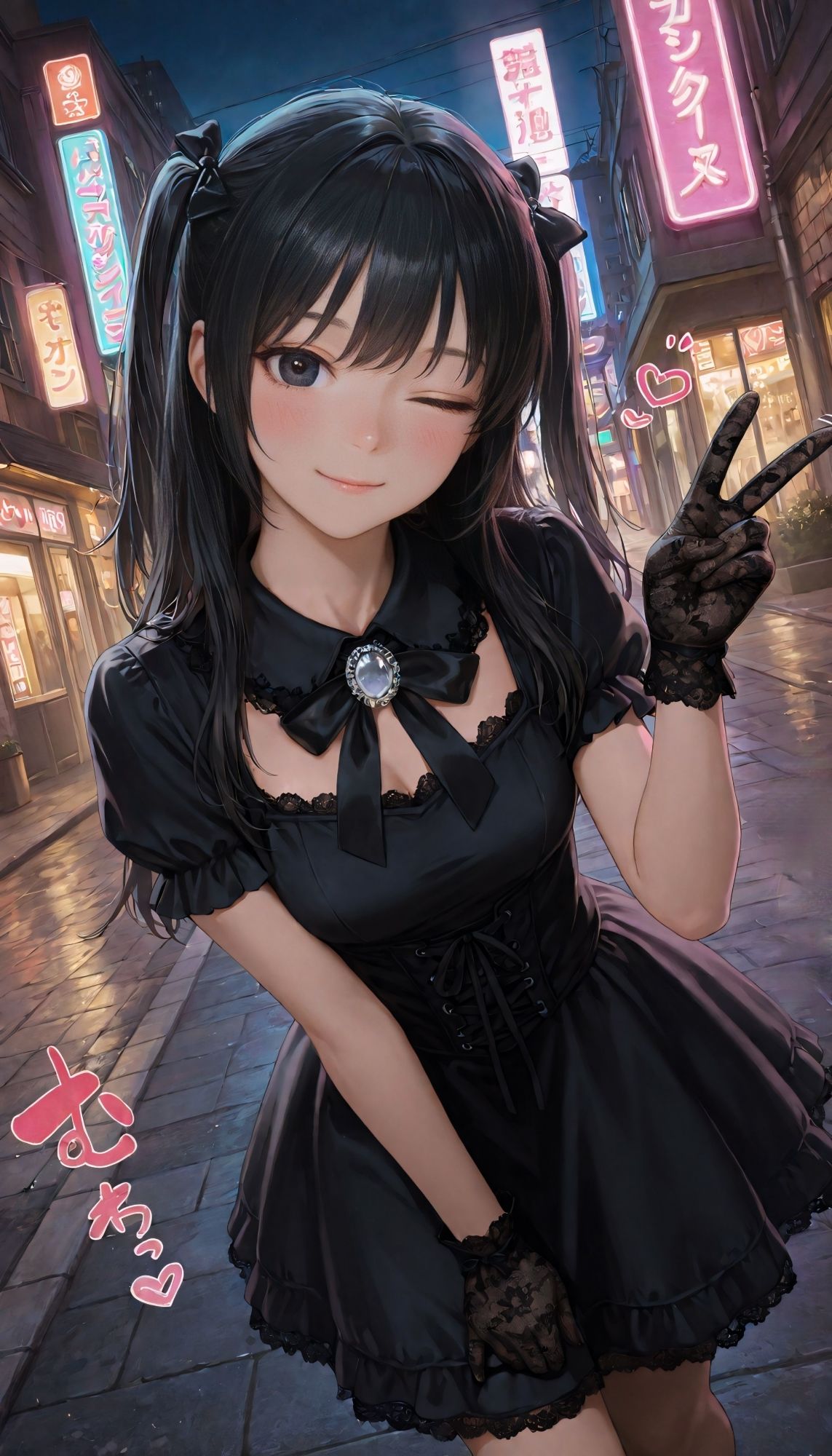 サンプル画像1:ついてる娘 ゴス(竿村の村民) [d_635882]