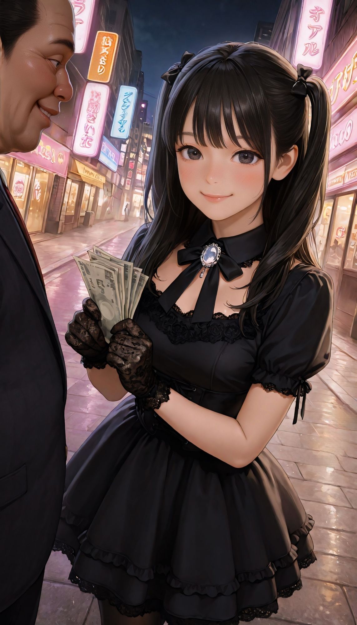 サンプル画像2:ついてる娘 ゴス(竿村の村民) [d_635882]