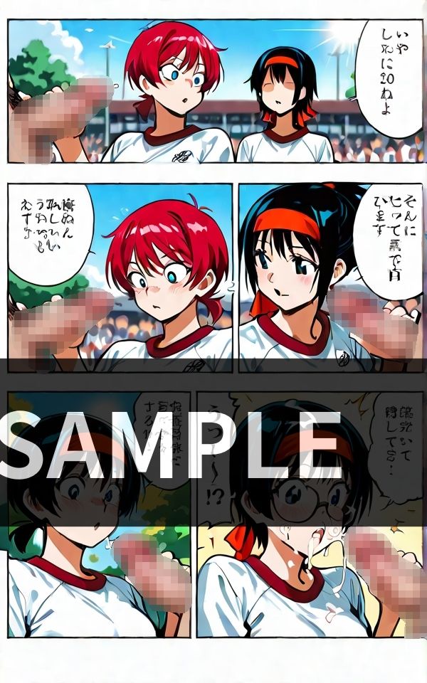 抜き抜き ぶっかけ運動会 画像1