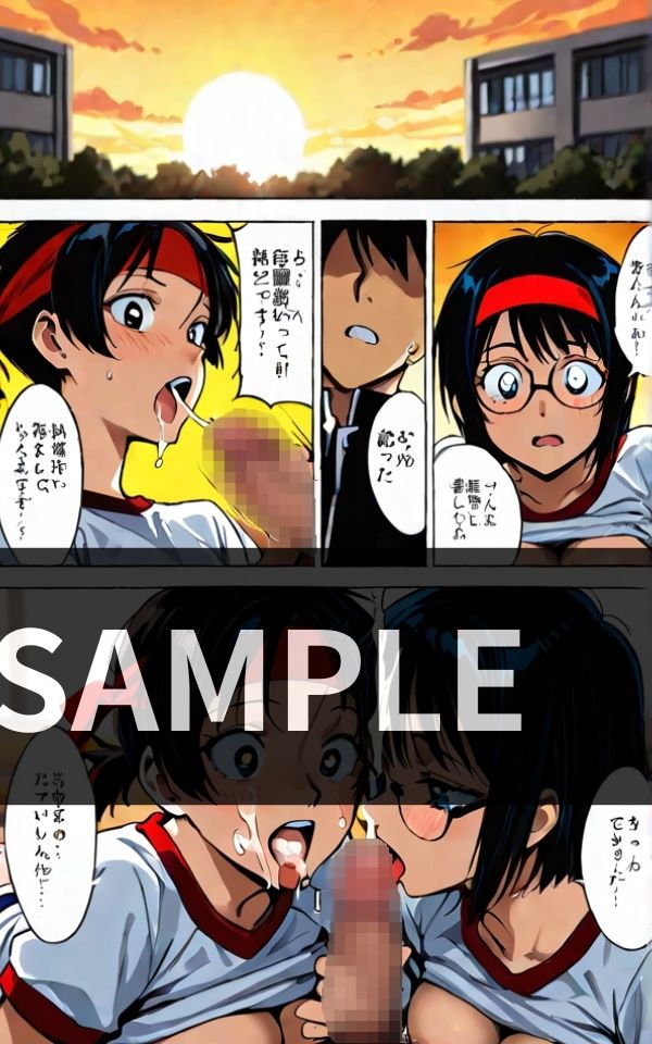 サンプル画像4:抜き抜き ぶっかけ運動会(黒猫ノワールクラブ) [d_635949]