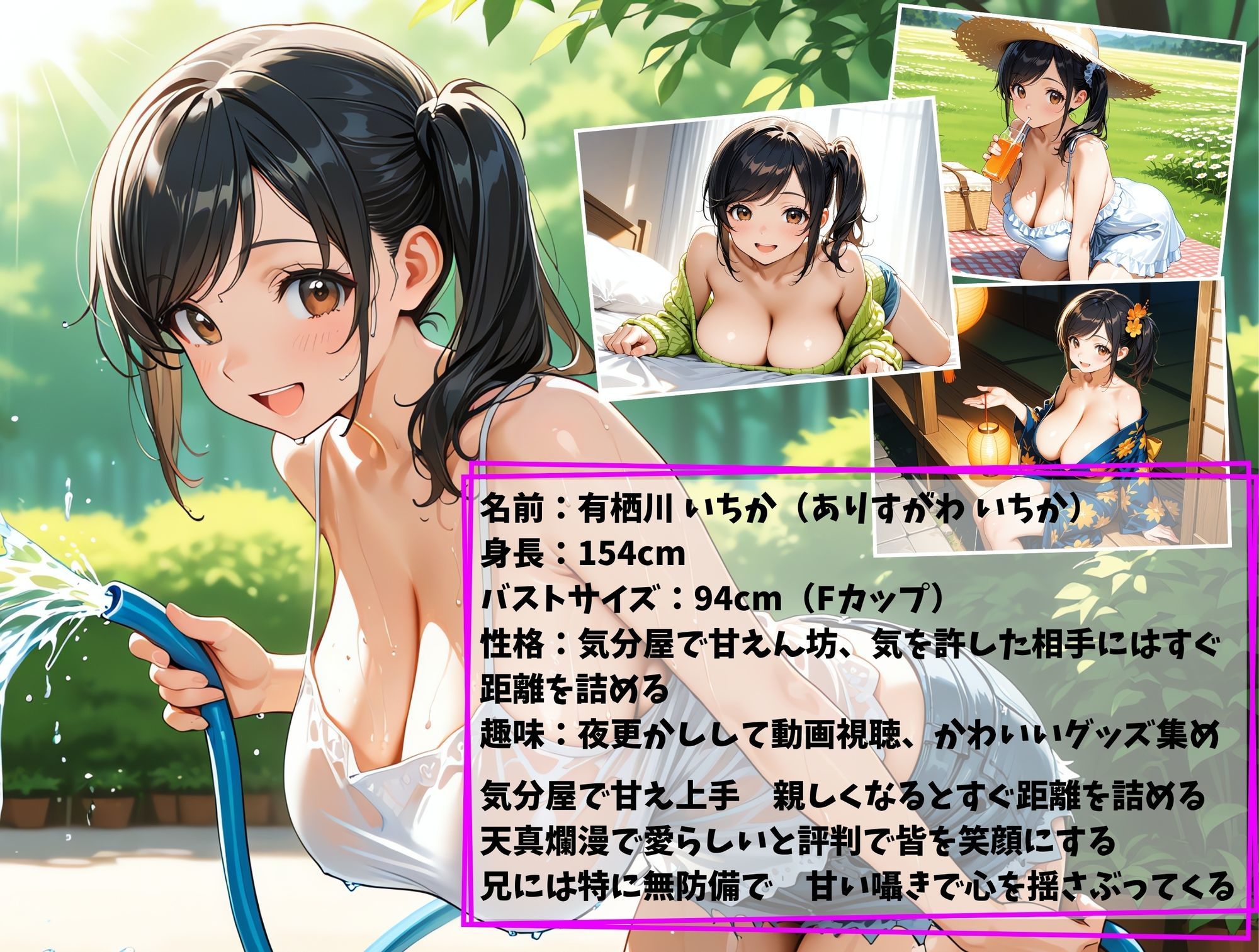 サンプル画像2:裏オプ付きお兄ちゃん専用高額バイト！〜有栖川いちか編〜(どまんなか) [d_635973]