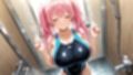 爆乳水泳部ピンク髪後輩と茶髪先輩を放課後プールで羞恥調教【4K】
