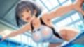 爆乳白スク水美少女たちが水泳指導と称して受精交尾三昧【4K】