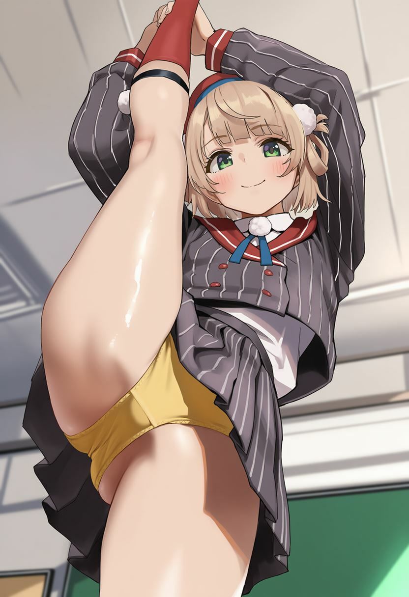 しぐれうい 大量ぱんつ【アニメ風】 画像2