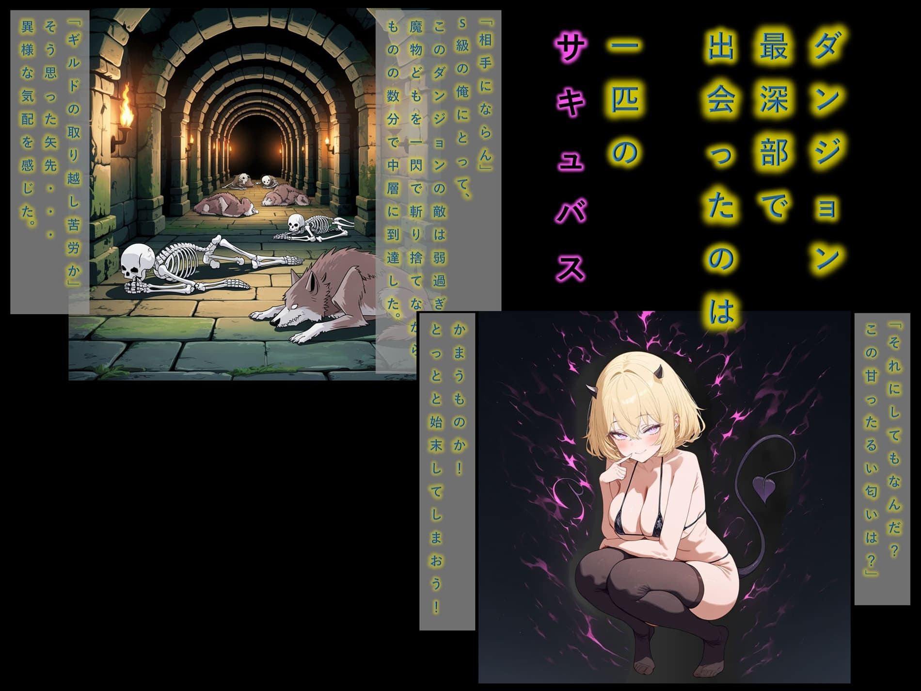 LV100最強冒険者★サキュバスの乳首舐めで敗北！？乳首責め＆レベルドレインで連続射精（はーと）逆レ○プ・シチュエーション！ 画像4