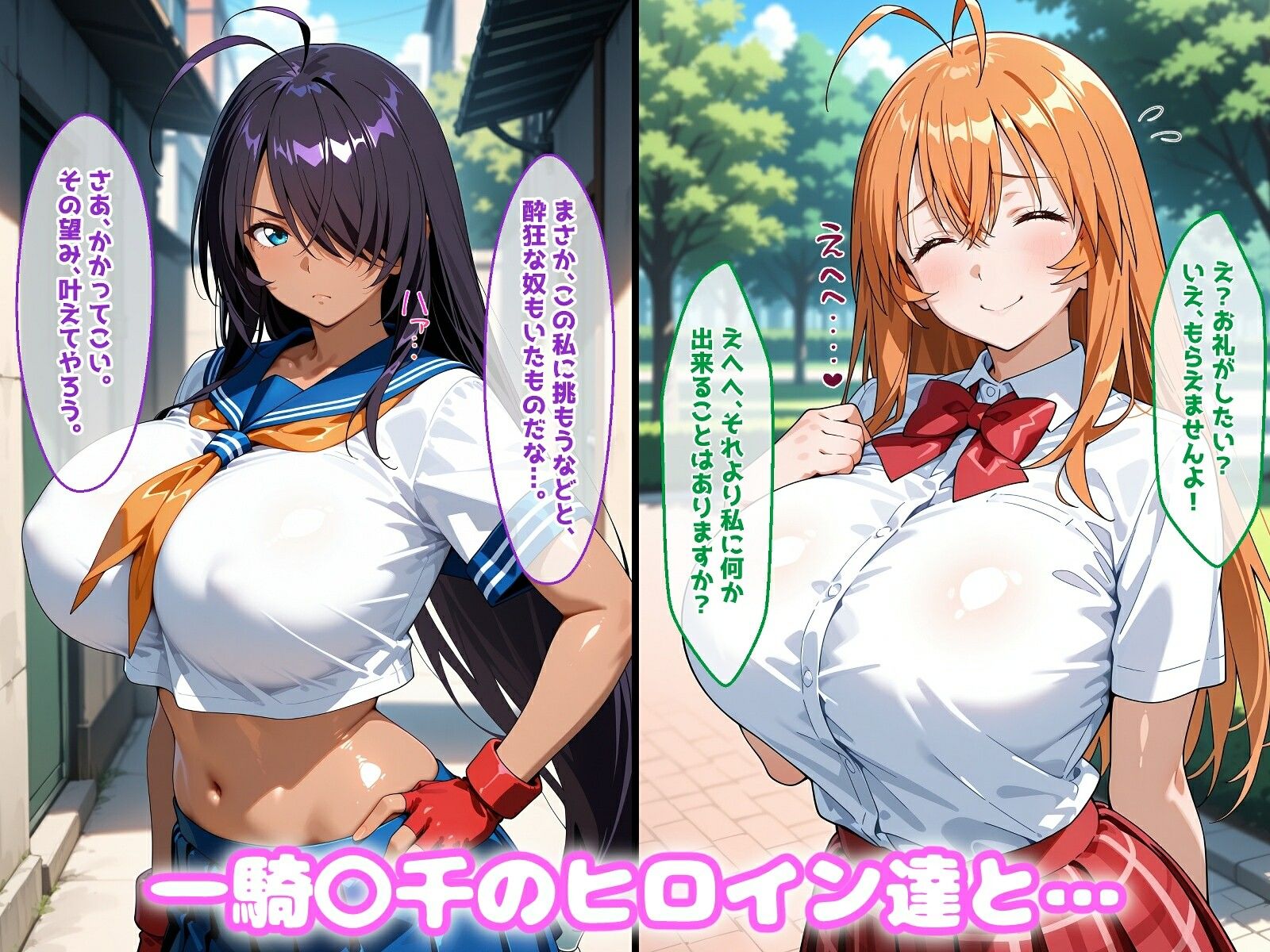 〇眠アプリで妊娠孕ませ  一騎〇千のヒロインたちと膣内射精えっちする話 画像1