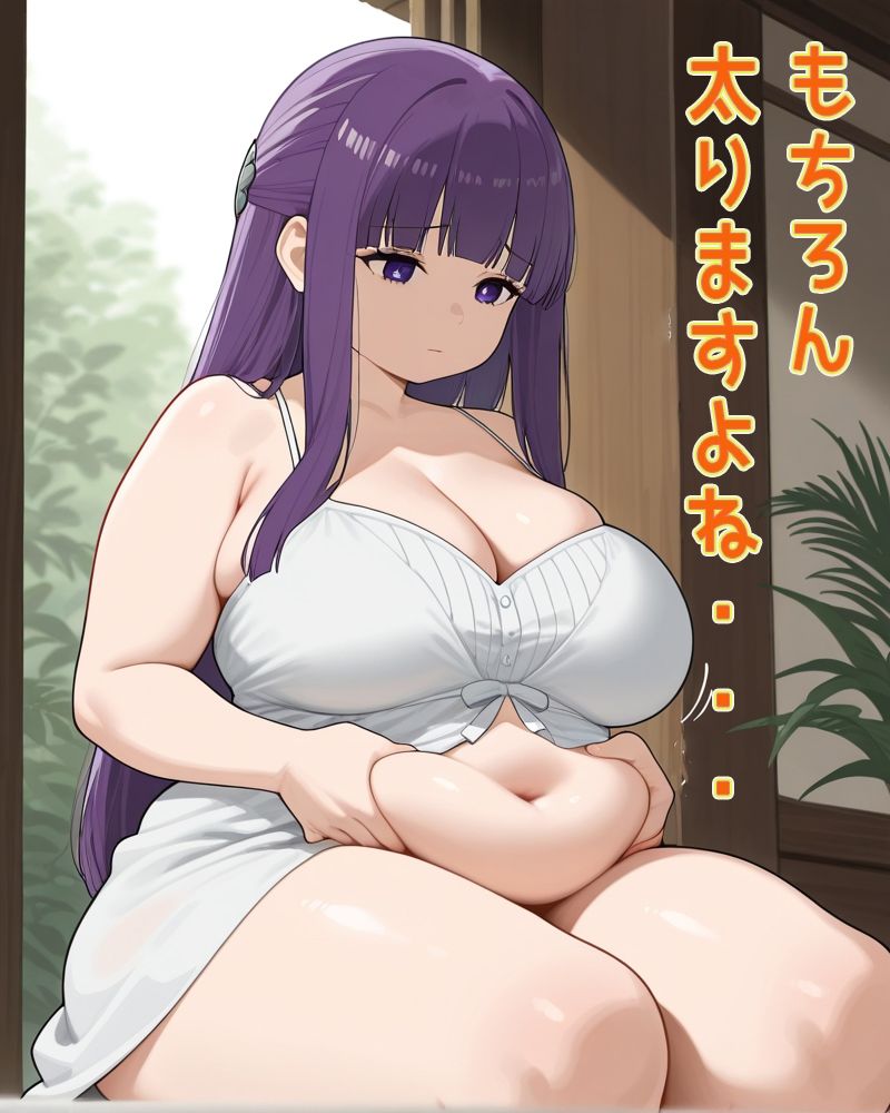 サンプル画像2:ドカ食いダイスキ！フェルンさん【SEXダイエット】(ゆるふわ書店) [d_636291]