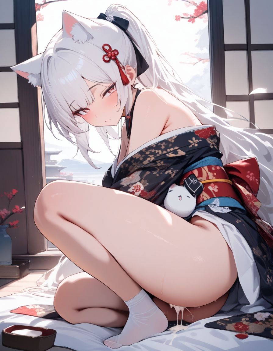 宵猫庵絵巻 〜白猫編〜 画像8
