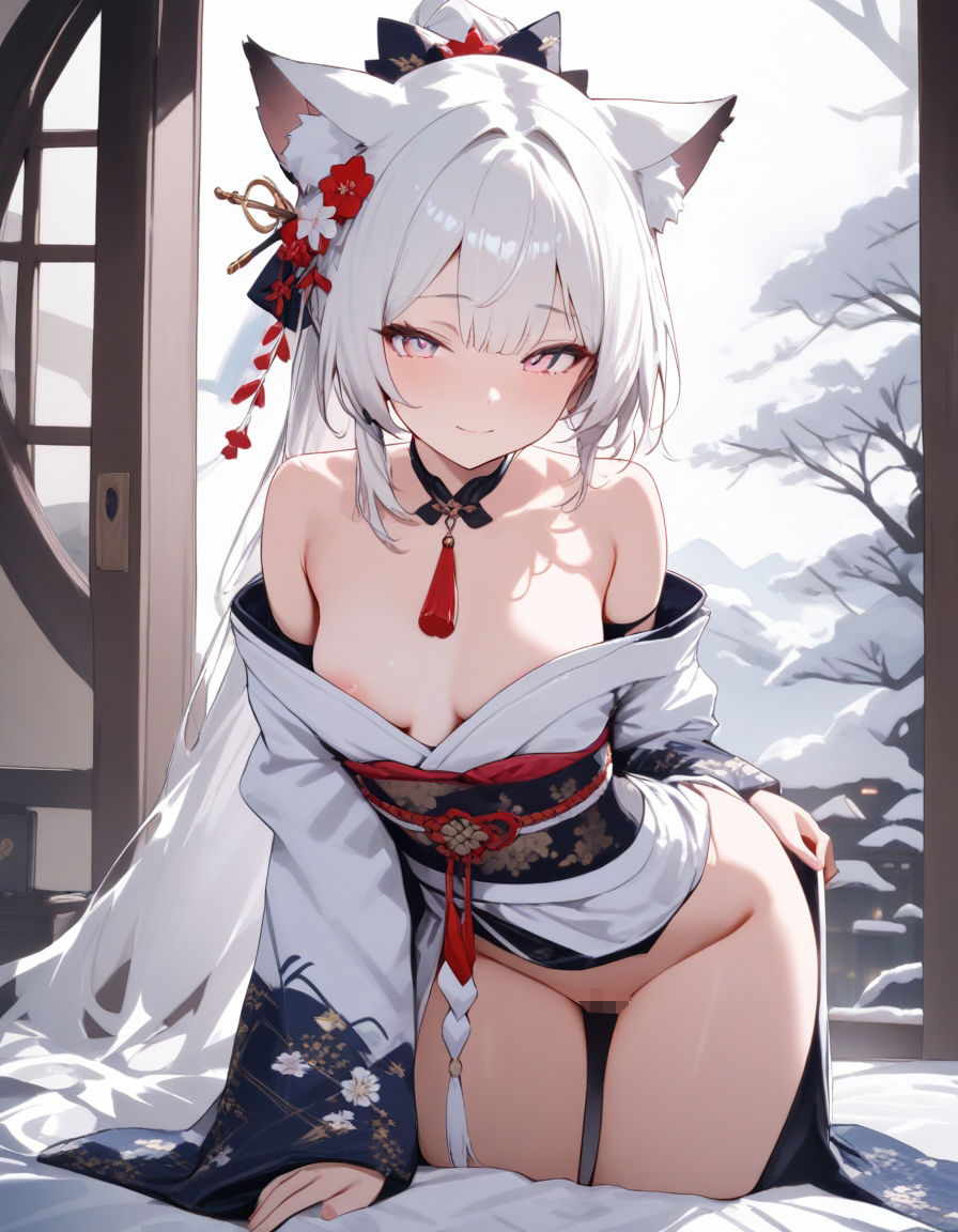 宵猫庵絵巻 〜白猫編〜 画像10