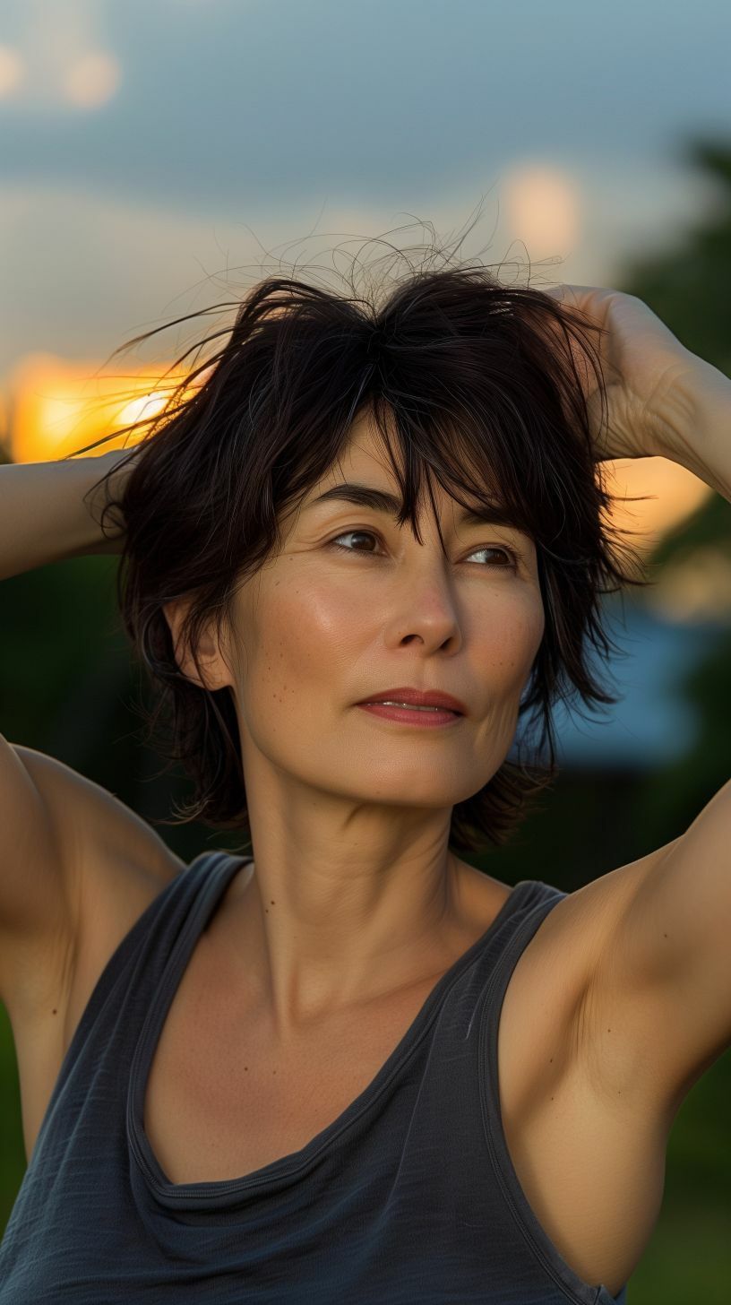 サンプル画像2:ザ・リアル 『脇』    脇フェチ画像集Vol.3 （50代〜60代女性）(toybox) [d_636318]