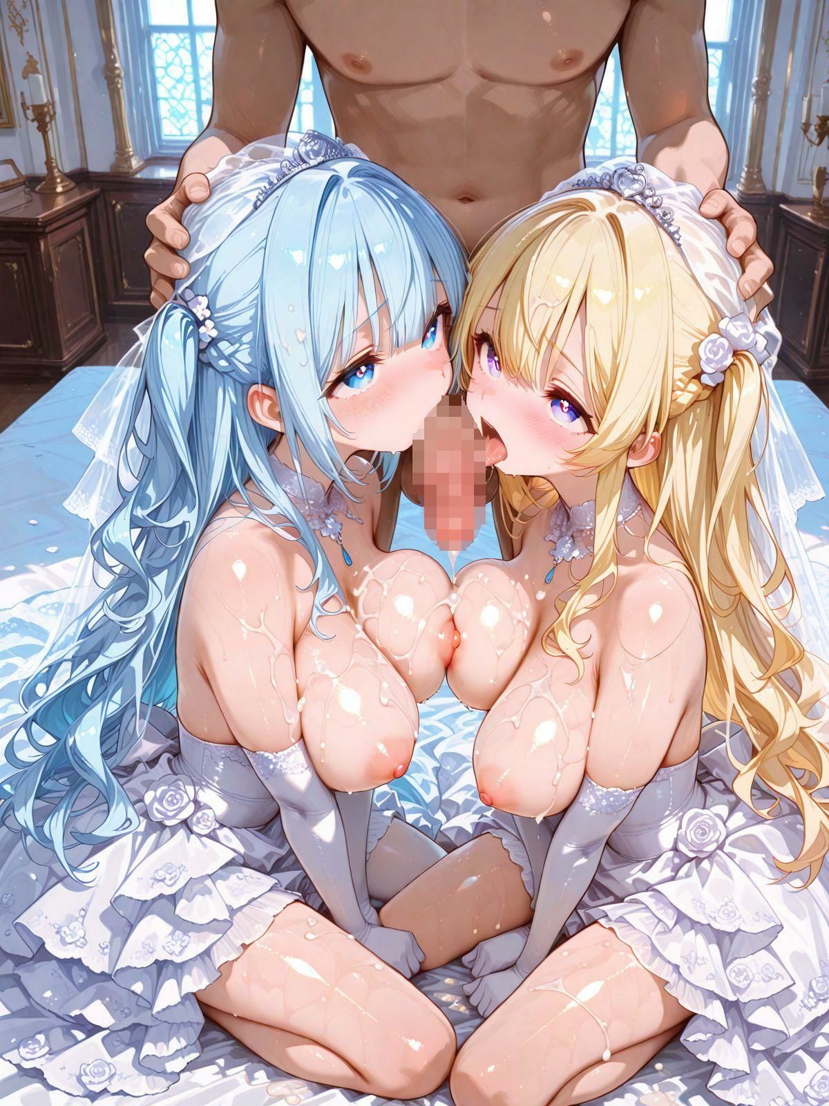 爆乳花嫁と夢のハーレム性活 画像3